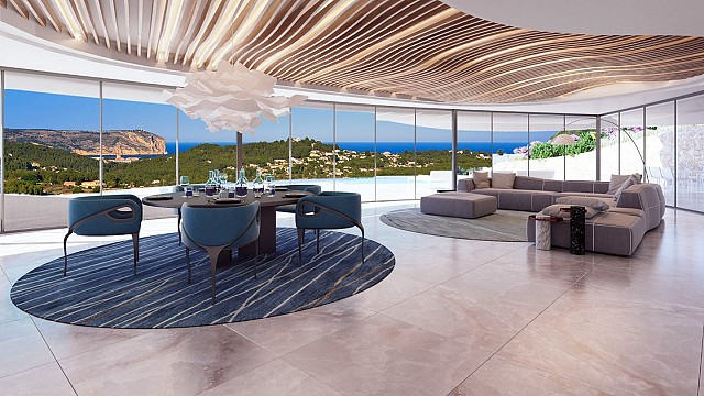 Willa z 4 sypialniami w Javea