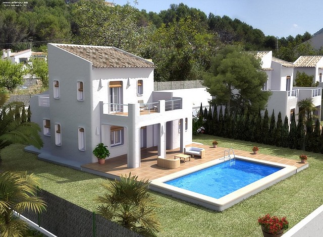 Willa z 3 sypialniami w Alcalali