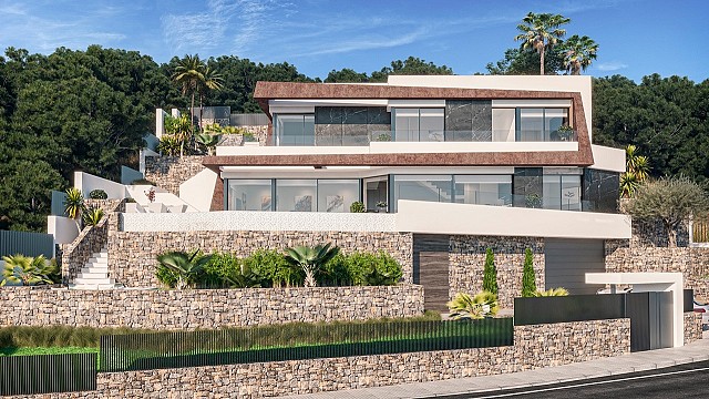 Villa mit 4 Schlafzimmern in Calpe