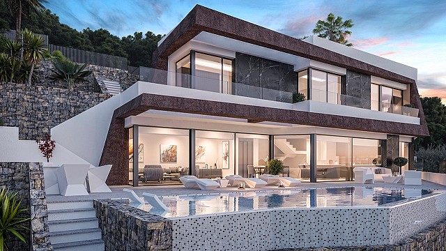 Villa mit 4 Schlafzimmern in Calpe