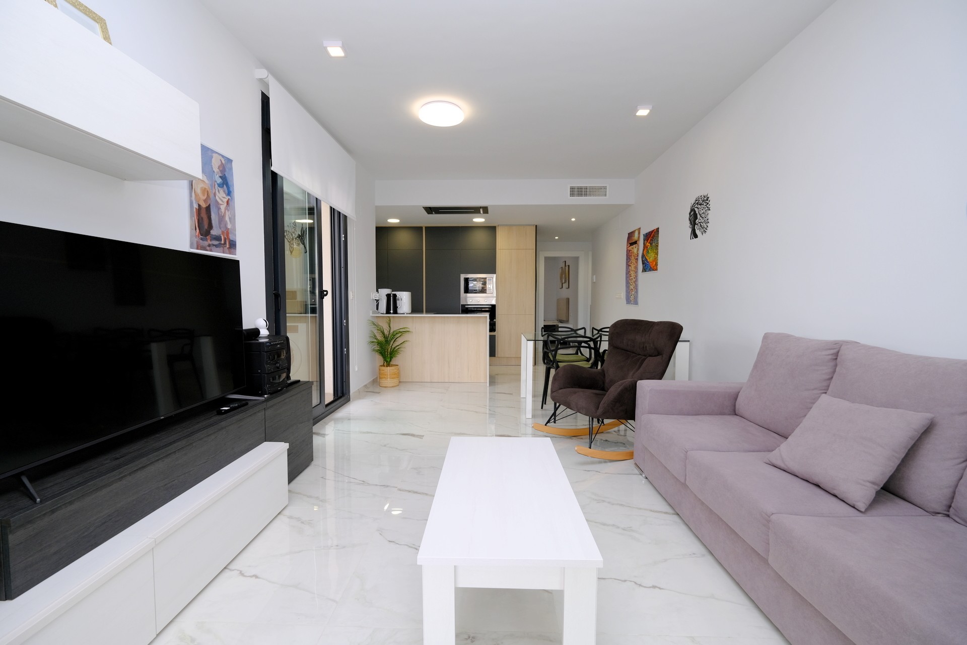 Apartament z 2 sypialniami w Villamartin