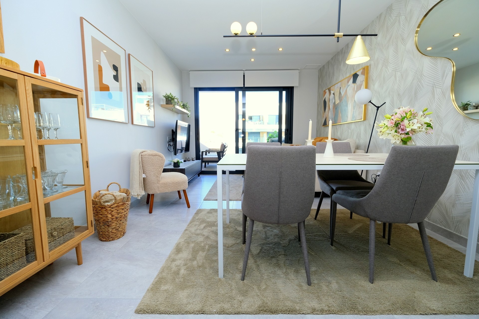 Appartement met 2 slaapkamers in Villamartin